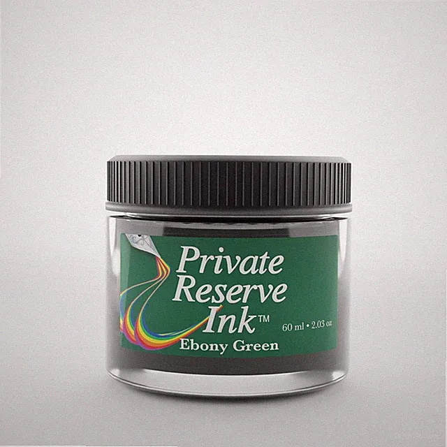 60 ml Ink Bottle; Ebony Green