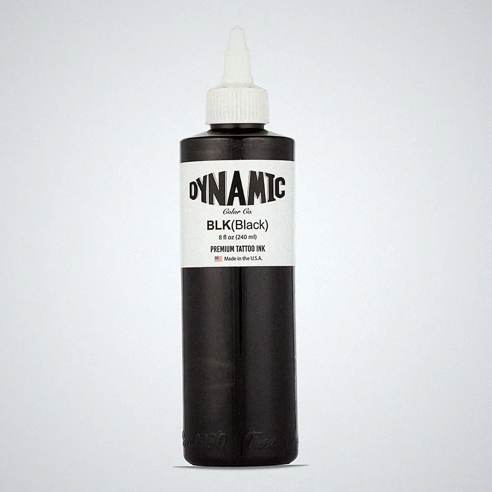 Black Ink 8oz Bottle