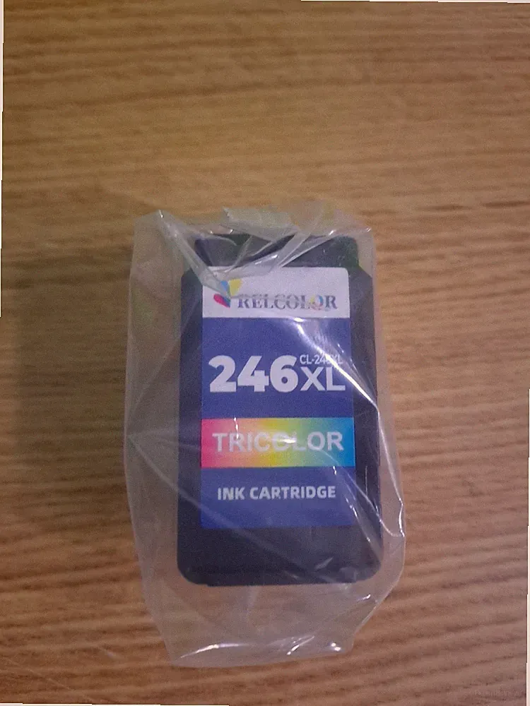 Relcolor 246XL TRI-Color Ink 1 Cartridge New Sealed New in Package