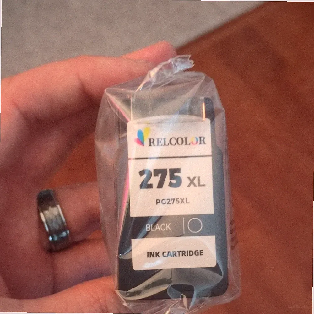 Relcolor Compatible Black Ink Cartridge 275XL for Canon 275 276, 1 Pack
