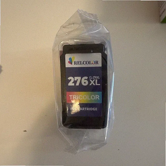 Relcolor Tri-Color Compatible Ink Cartridge CL-276XL 276XL